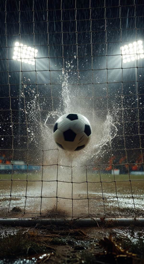 Net Impact — 4K football phone wallpaper