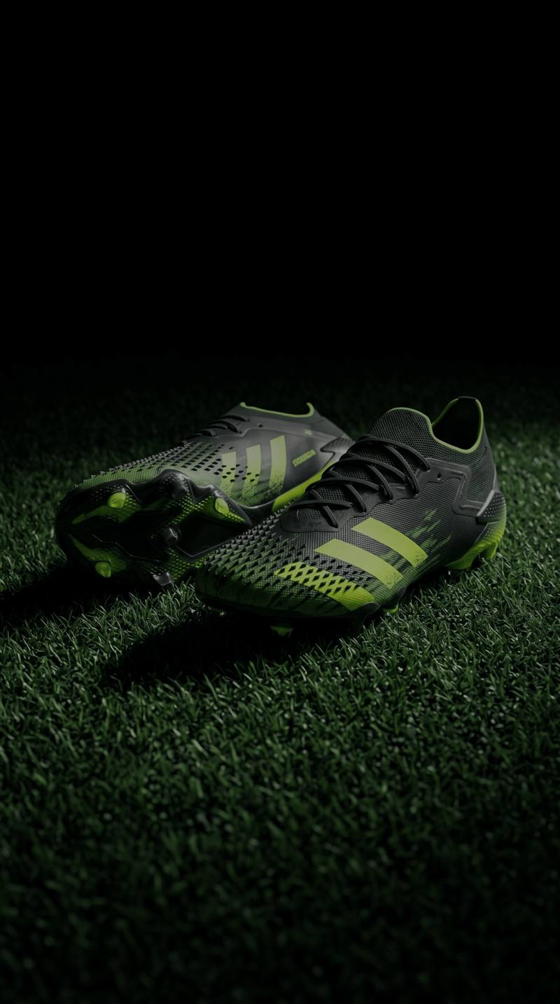 Turf Cleats – Green — 4K football phone wallpaper