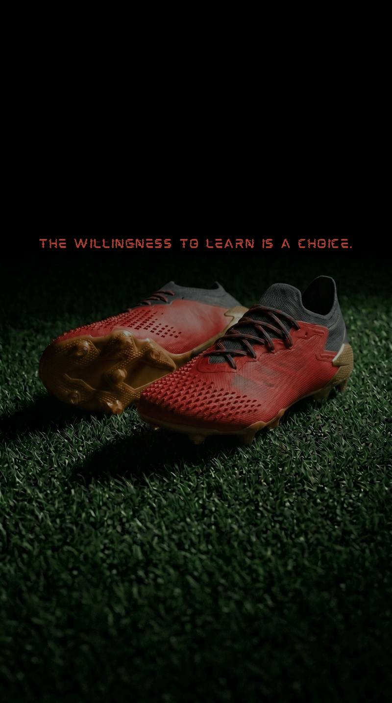 Willing – Red — 4K football phone wallpaper